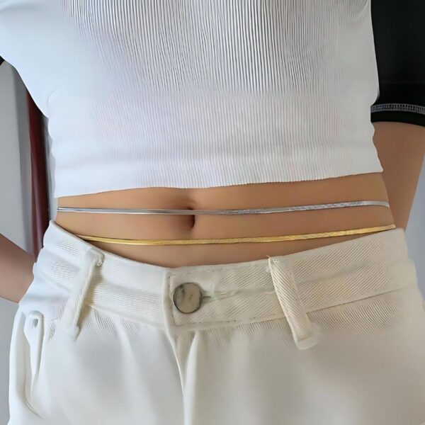waterproof snake waist chain